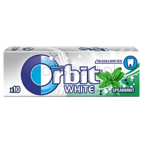 Orbit Guma do żucia White Spearmint 10 Drażetek/14G