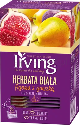 Irving Herbata Biała, Figa Z Gruszką, 20 Kopert