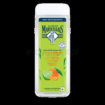 Le Petit Marseillas, Żel Pod Prysznic Mandarynka I Limonka 400 Ml