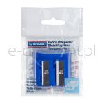 Donau Temperówka plastikowa, podwójna, mix kolorów  - 4
