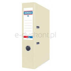 Donau Segregator Life, pastel, A4/75mm, żółty