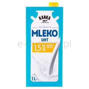 Mleko Uht 1,5 % Kanka 1 L Mw Dobry Wybór Krt