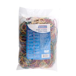 Donau Gumki Recepturki 500G, Mix Kolorów 