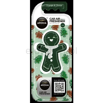 Odświeżacz Powietrza Do Samochodu Aroma Car Xmas Manny Girl Pomarańcza Goździki