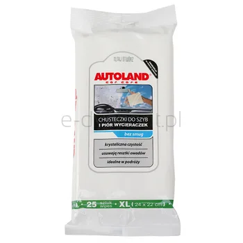 Autoland Chusteczki Do Szyb 25 Sztuk 