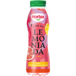 Hortex Lemoniada Napój Jabłko-Cytryna-Grejpfrut Rubinowy butelka Pet 400ml SK