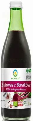 Zakwas Z Buraków 100% Ekologiczny Kiszony 0,5 L