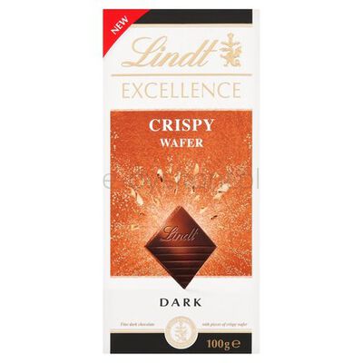 Lindt Czekolada Excellence Crispy Wafer100G