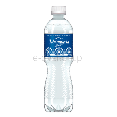 Woda Ustronianka Ustronianka Biała 0,5L gaz (bez EAN)<br>(Paleta 1368 szt.)