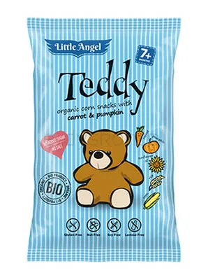 Chrupki Kukurydziane Mini Teddy Marchew I Dynia Od 7 Miesiąca Bezgl. Bio 30 G
