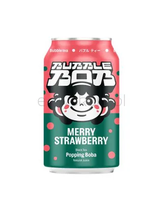 Popping Bubble Tea Truskawka 330Ml