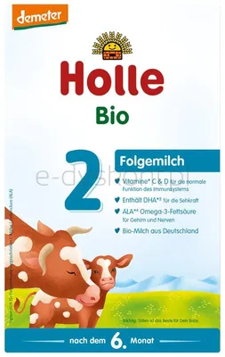 Holle Mleko 2 następne od 6 miesiąca życia /demeter BIO 600 g