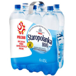 Staropolanka 800 Woda niegazowana 1,5l DRS SK