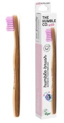 The Humble Szczoteczka Do Zębów Dla Dzieci, Bambusowa Ultra Soft Różowa 14.5Cm