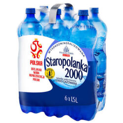 Staropolanka 2000 Woda Lekko Gazowana 1,5 Litra Drs SK