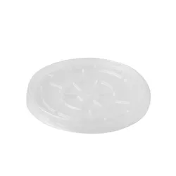 Przykrywki Do Kubków Na Zupę, Pp, Okrągłe, Średnica 11 Cm X 1 Cm, Przezroczyste, Papstar 100 Szt.