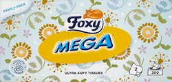 Foxy Chusteczka Kosmetyczna Mega 200 Szt.