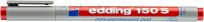 Edding Foliopis Zmywalny E-150 S 0,3 Mm, Czerwony - 2
