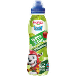 Hortex Leon i Przyjaciele Napój jabłko, winogrono butelka aPet 400 ml SK