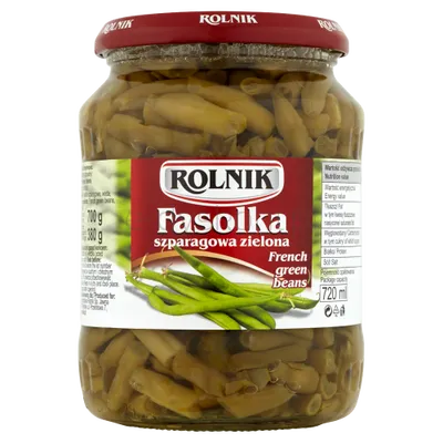 Rolnik Fasolka Szparagowa Zielona 720 Ml