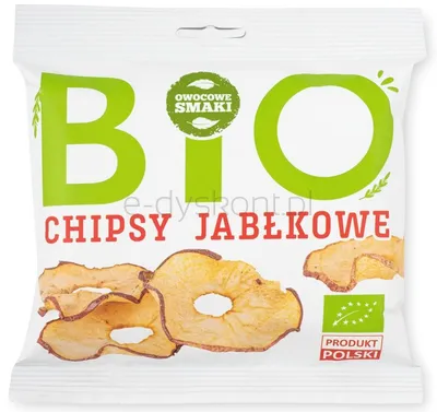Chipsy Jabłkowe Bio 20G