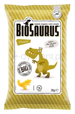Chrupki Kukurydziane Dinozaury O Smaku Serowym Bezgl. Bio 30 G