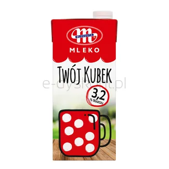 Mlekovita Mleko Uht Twój Kubek 3,2% Tłuszczu 1L
