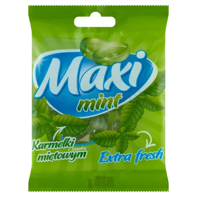 Karwit Karmelki Twarde Miętowe 80G