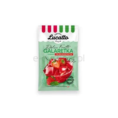 Galaretka truskawkowa Lucatto 70g