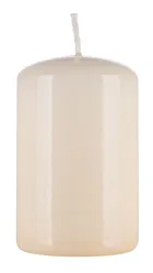 Świeca słupek DONAU HOME Standard Gloss, 50x80mm, kremowy