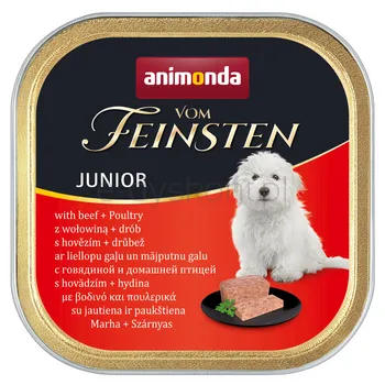 Animonda Vom Feinsten Junior wołowina + drób 150g