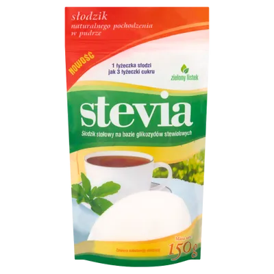 Zielony Listek Stevia 150 G Doypack