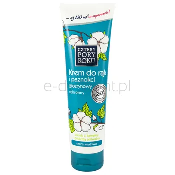 Krem do rąk CZTERY PORY ROKU Bawełna, glicerynowy, 130ml