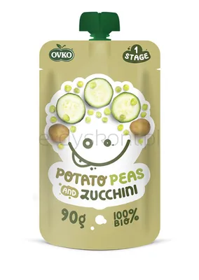 Danie Ziemniak-Groszek-Cukinia Po 6 Miesiącu Życia Bio 90 G