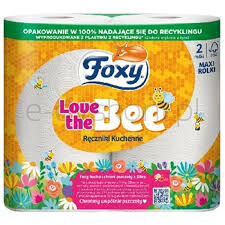 Foxy Ręcznik Kuchenny Love The Bee 2 Rolki