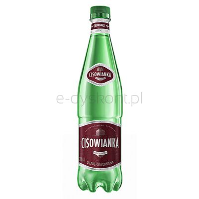 Cisowianka Woda silnie gazowana, butelka plastikowa, 0,7l