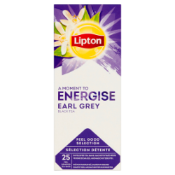 Lipton Herbata Feel Good Selection, Energise, Earl Grey, 25 Kopert