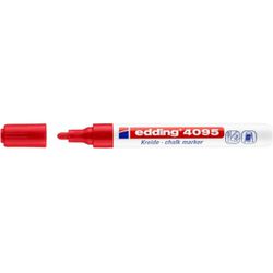 Edding Marker kredowy e-4095 2-3mm, czerwony