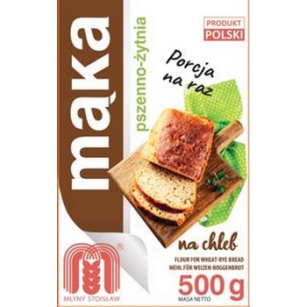 Młyny Stoisław Mąka pszenno-żytnia na chleb 0,5 kg