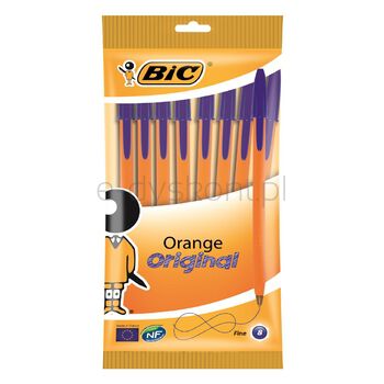 Bic Długopis Orange Original niebieski pouch 8 szt.