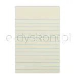 Donau Bloczek Samoprzylepny 101X150Mm, W Linię, 1X100 Kart., 75Gsm, Żółty  - 2