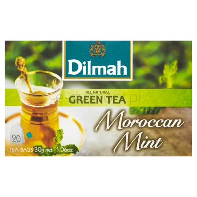 Dilmah Herbata Green Tea Moroccan Mint 20X1,5 G