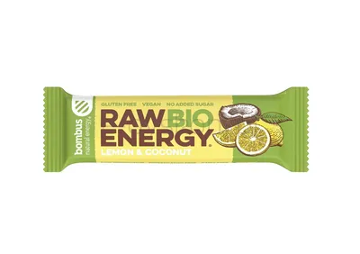 Baton Raw Energy Bio Cytryna-Kokos Bezgl. Bio 50 G