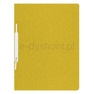 Donau Skoroszyt preszpan, A4, twardy, 390gsm, żółty
