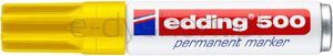 Marker permanentny e-500 EDDING, 2-7mm, żółty