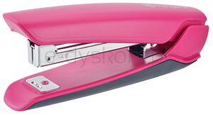 Kangaro Zszywacz Nowa-10/S, zszywa do 15 kartek, plastikowy, w pudełku PP, różowy