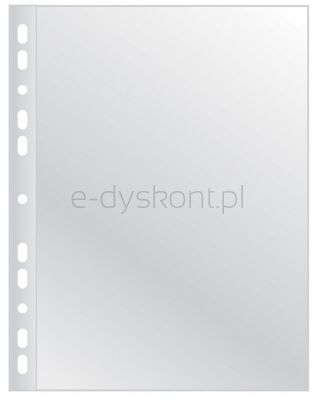 Q-Connect Koszulki Na Dokumenty Poszerzane, Pp, A4, Groszkowe, 75Mikr., 50Szt. 