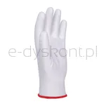 Donau Rękawice Safety Pu White, Kat. Ii, Rozm. 6, Białe - 3
