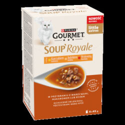 Purina Gourmet Soup Royale Kolekcja Dań Mięsnych 6 X 45 G