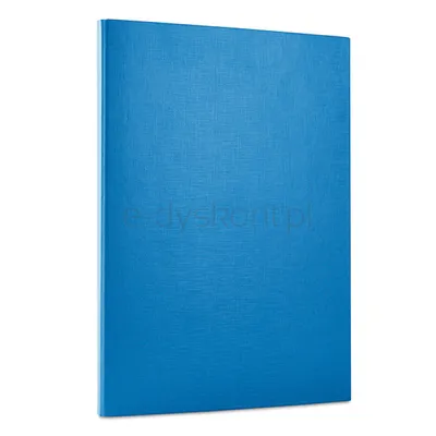 Teczka z rzepem Office Products, PP, A4/1,5cm, 3-skrz., niebieska